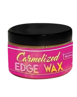 Carmelized edge wax