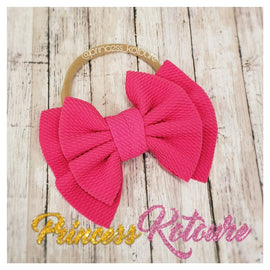 Double Layer Prissy Bow